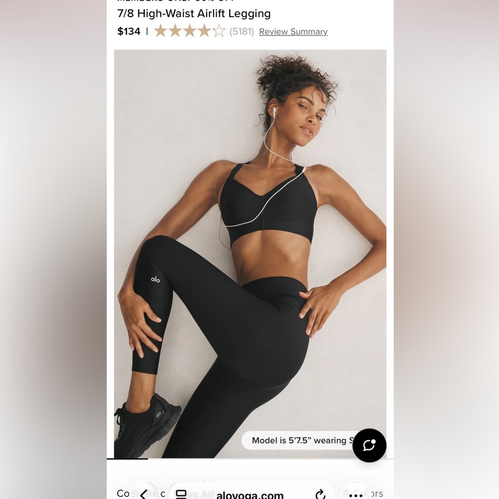 Alo 7/8 High-Waist Airlift Legging